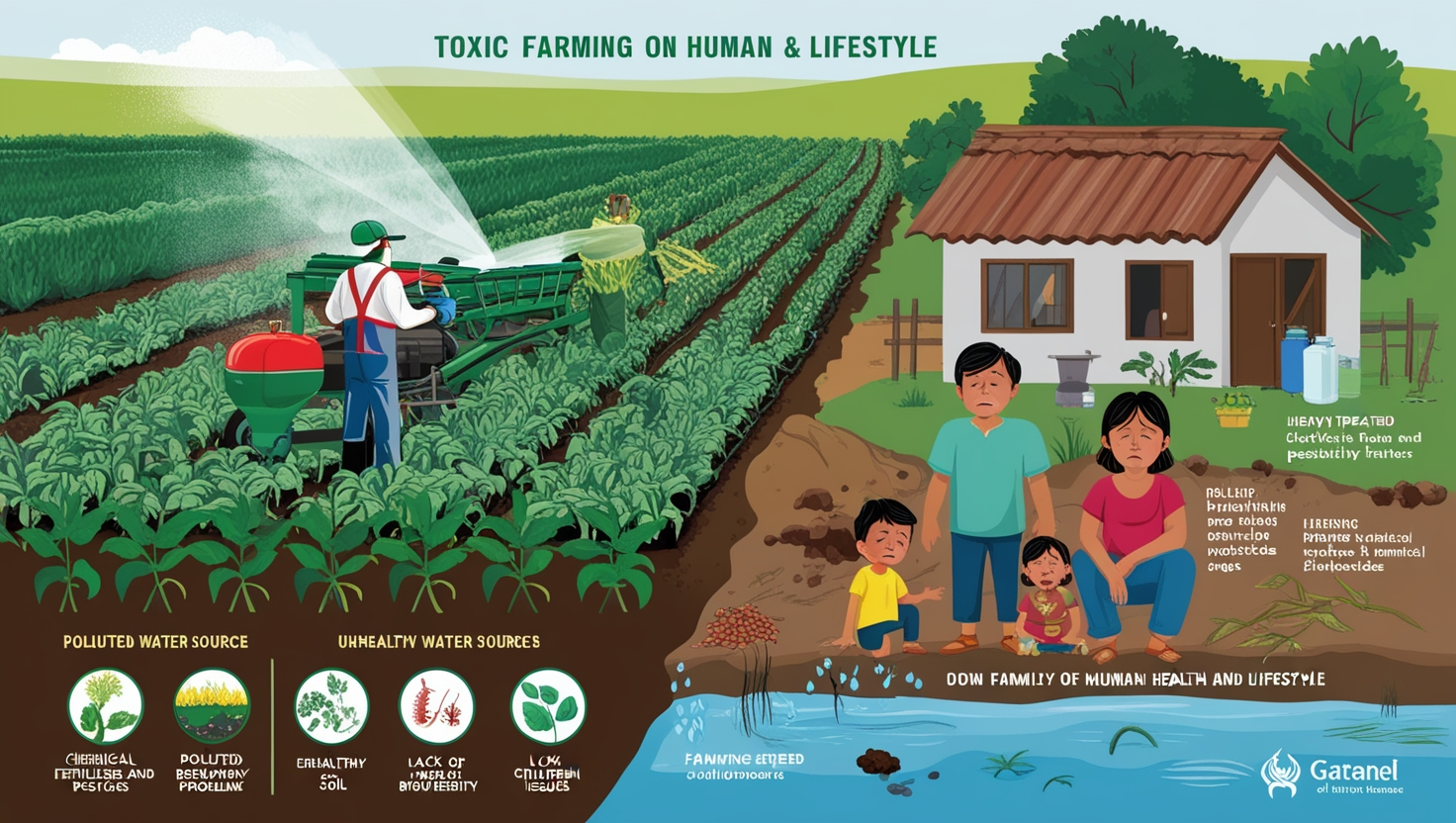 Toxic farming